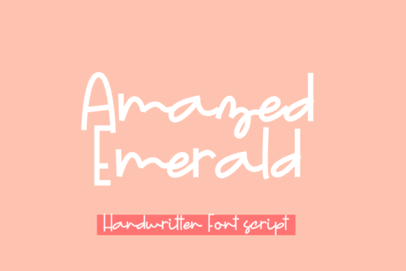 Amazed Emerald: A Refined Script Font for Elegant Branding
