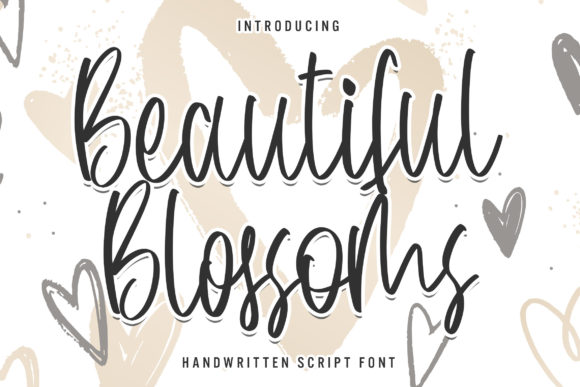 Beautiful Blossoms: The Handwritten Font That Elevates Campaign Visuals