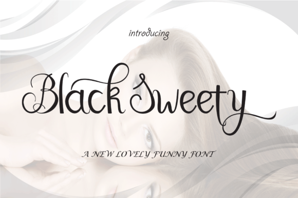 Black Sweety: A Delicate Script Font That Elevates Small Business Branding