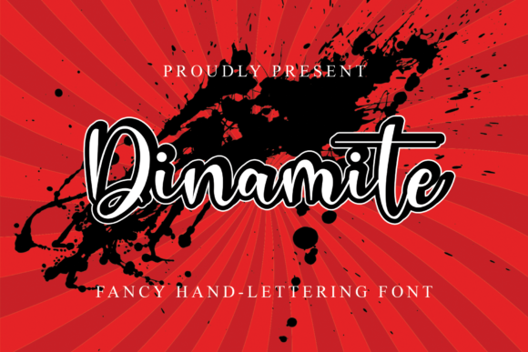 Dinamite: A Handwritten Font That Boosts Brand Personality