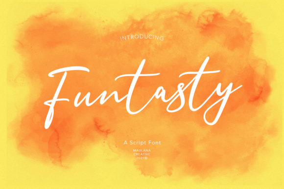 Funtasty: A Whimsical Script Font for Social Media and Campaign Design