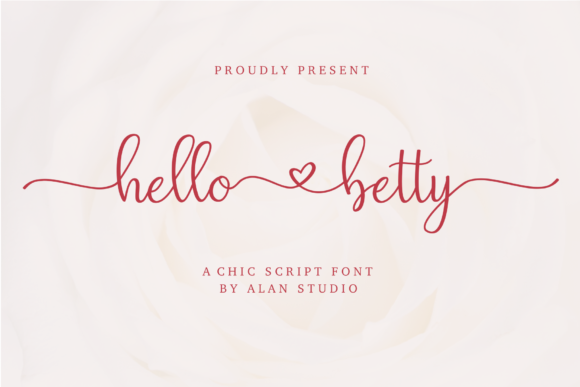 Hello Betty: A Romantic Script Font for Scroll-Stopping Digital Campaigns