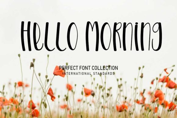 Hello Morning: A Gentle Script Font for Thoughtful Editorial Design