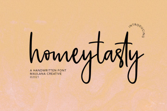Homeytasty: A Script Font That Adds Personality to Your Brand