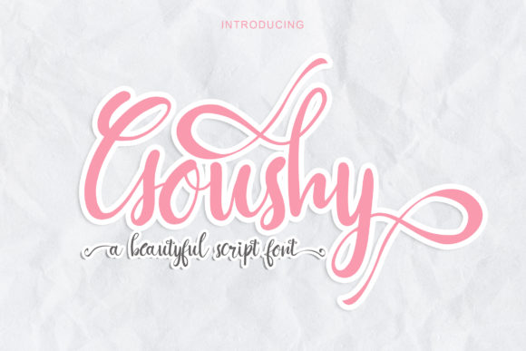 How Goushy Transformed My Café’s Brand with a Fresh Script Font