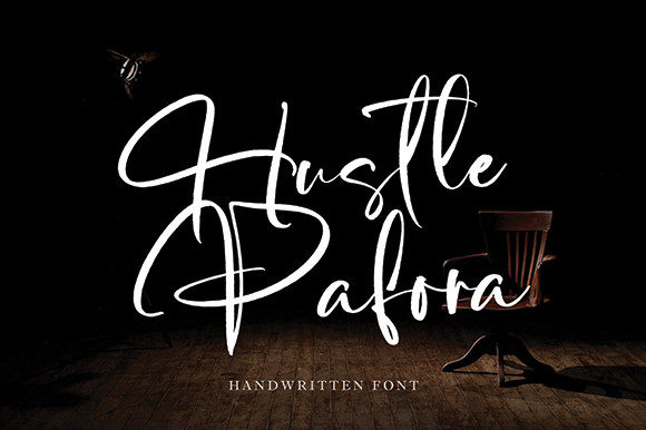 Hustle Pafora: The Handwritten Font That Elevates Campaign Visuals