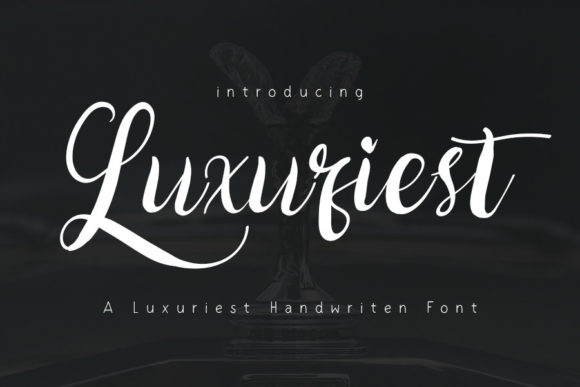 Luxuriest: A Sweet Handwriting Font That Elevates Small Business Branding