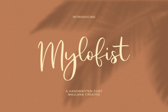 Mylofist: A Sweet Script Font for Elegant Editorial Design