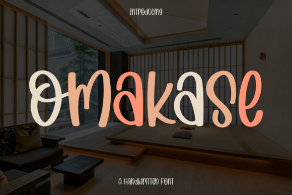 Omakase: A Designer’s Take on This Script Amp Font