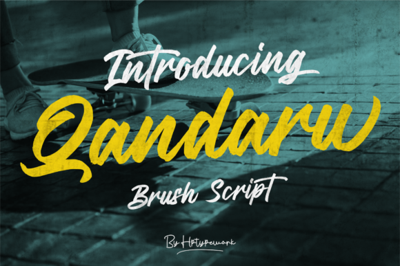 Qandaru: A Bold Handwritten Font That Elevates Real Branding Projects
