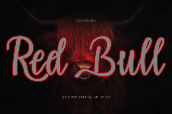 Red Bull Font: A Playfully Nostalgic Script Amp Typeface for Retro Branding
