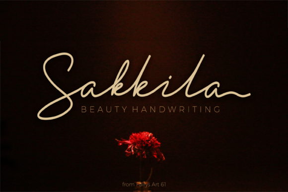 Sakkila: A Thin, Smooth Handwritten Font for Modern Branding Projects