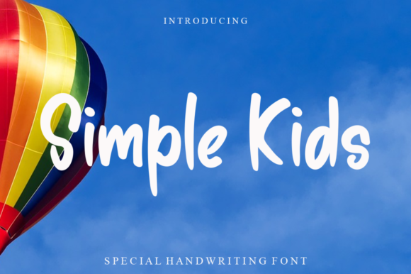 Simple Kids: A Delicate Script Font for Thoughtful Editorial Design