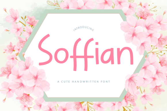 Soffian: The Elegant Script Font for Crafters and Product Designers