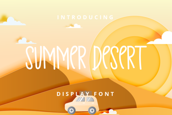 Summer Desert Font: A Playful Script for Modern Web Design