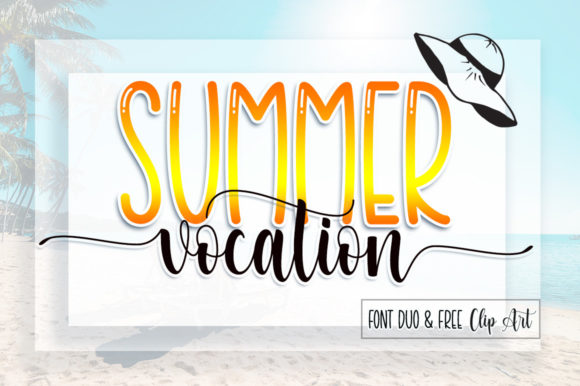 Summer Vocation: A Breath of Fresh Typography for Digital and Print Publishing