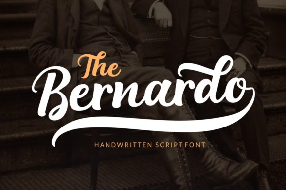 The Bernardo: A Stylish Handwritten Font for Modern Web Design