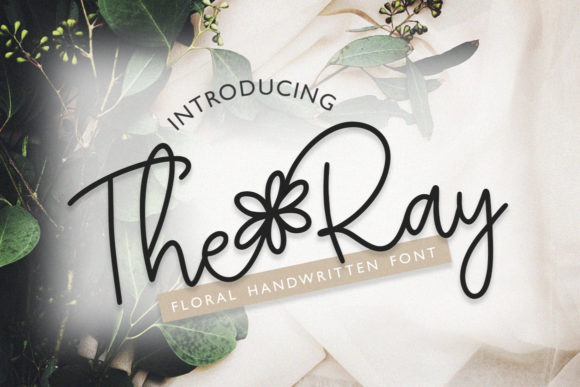 The Ray: A Stylish Handwritten Font for Small Business Branding