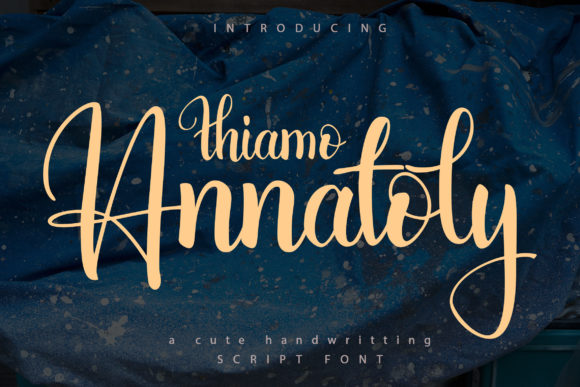 Thiamo Annatoly: A Versatile Handwritten Font for Modern Web Design