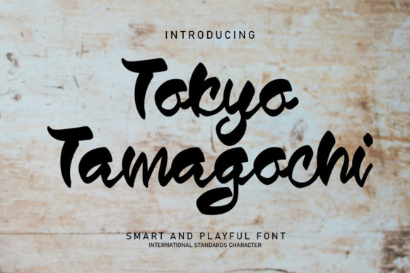 Tokyo Tamagochi: A Sweet Script Font for Romantic Brand Identities
