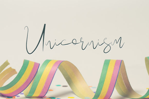 Unicornism: A Luscious Script Font for Modern Web Design Projects